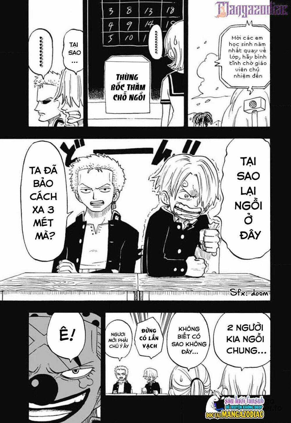 Học Viện One Piece Chapter 18 trang 12