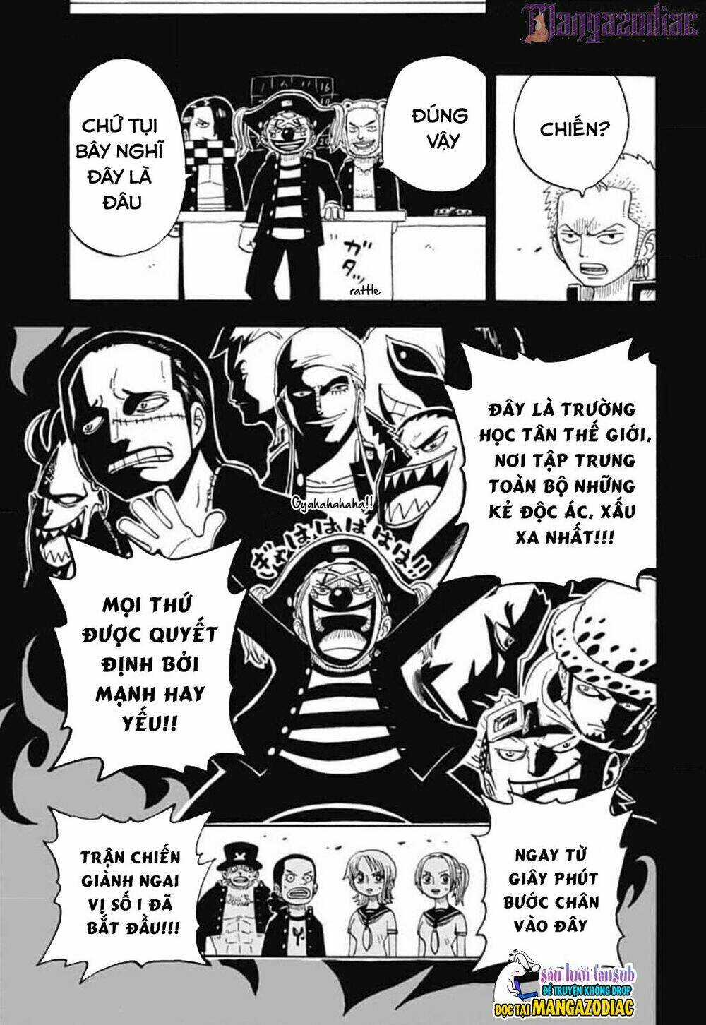 Học Viện One Piece Chapter 18 trang 14
