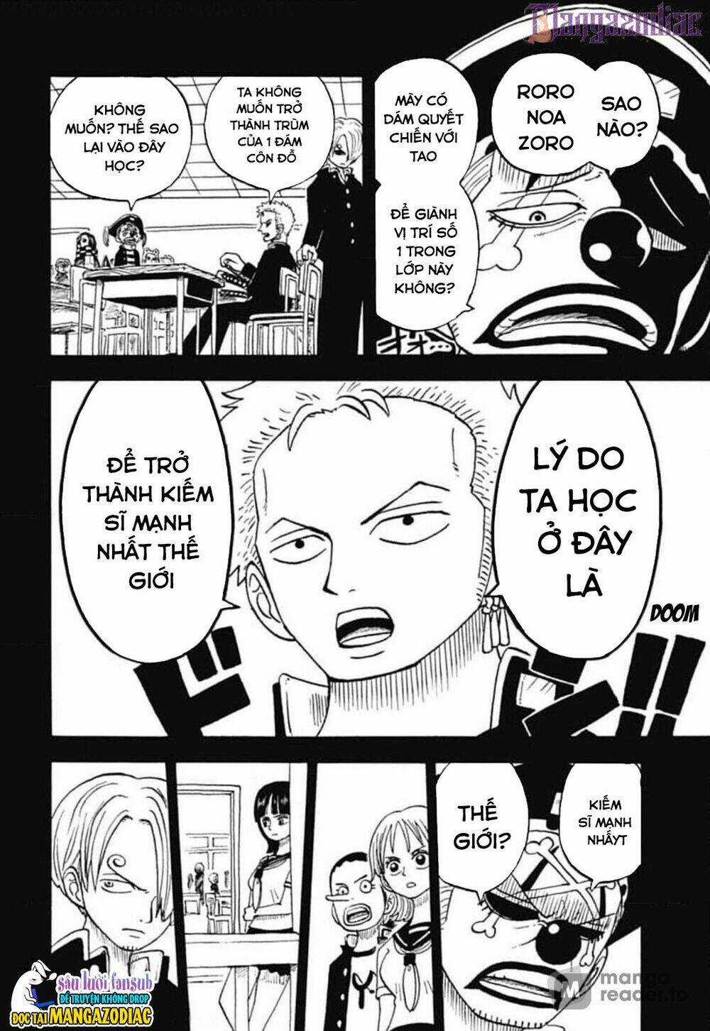 Học Viện One Piece Chapter 18 trang 15