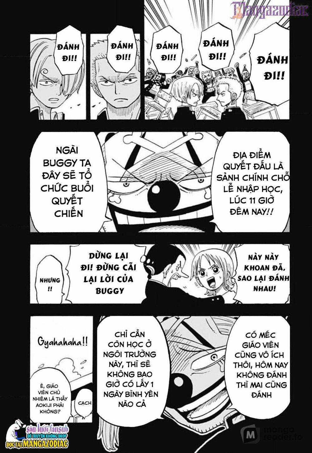 Học Viện One Piece Chapter 18 trang 18