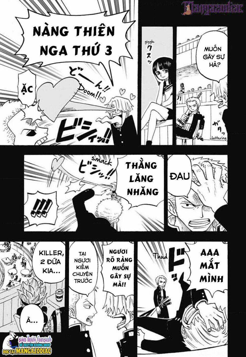 Học Viện One Piece Chapter 18 trang 8