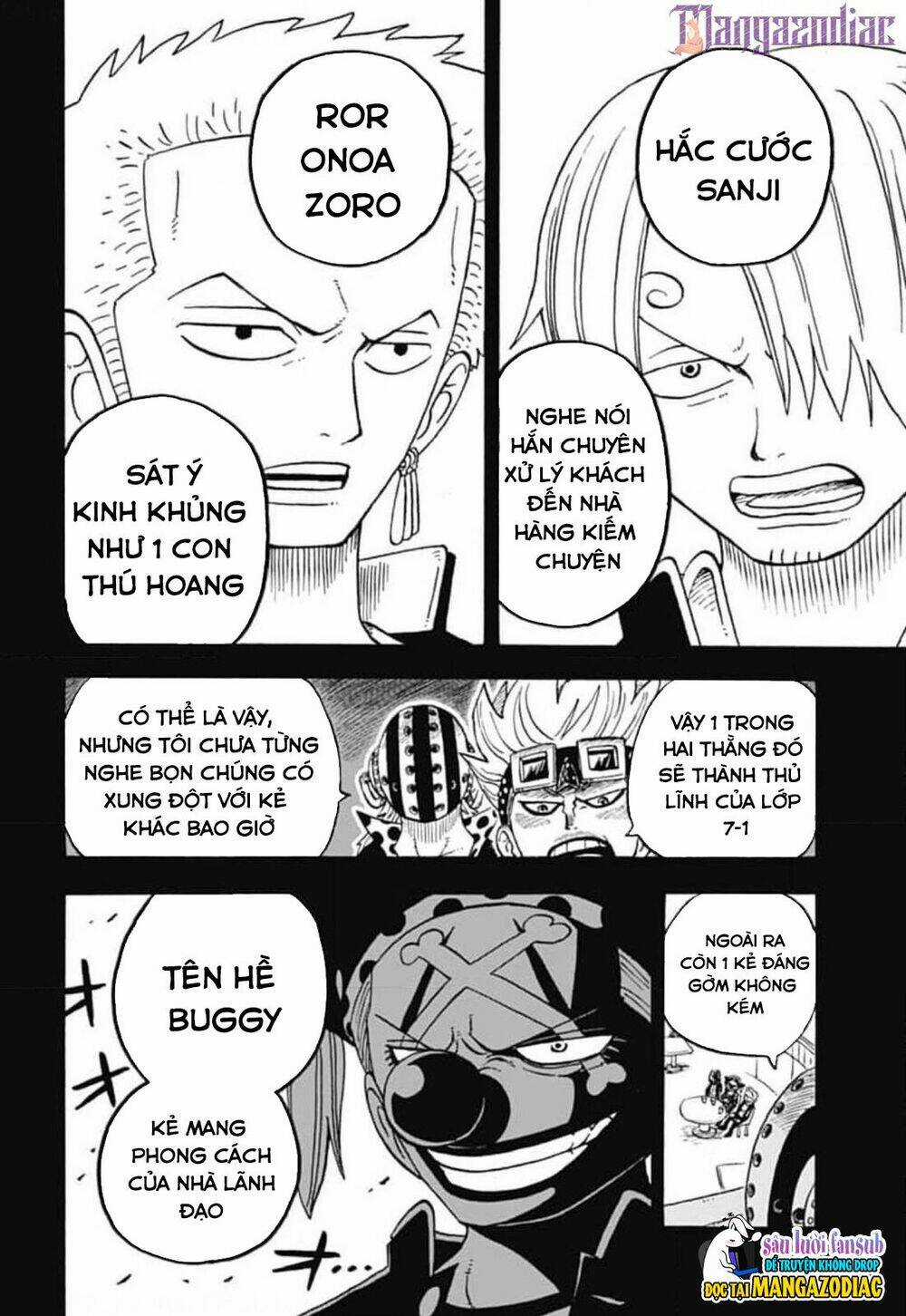 Học Viện One Piece Chapter 18 trang 9