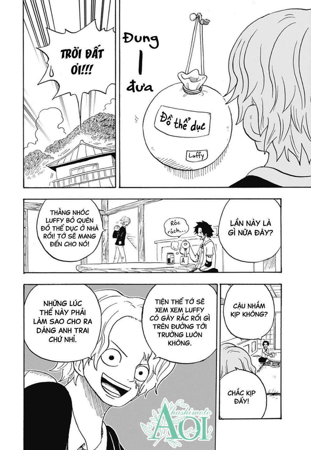 Học Viện One Piece Chapter 20 trang 10