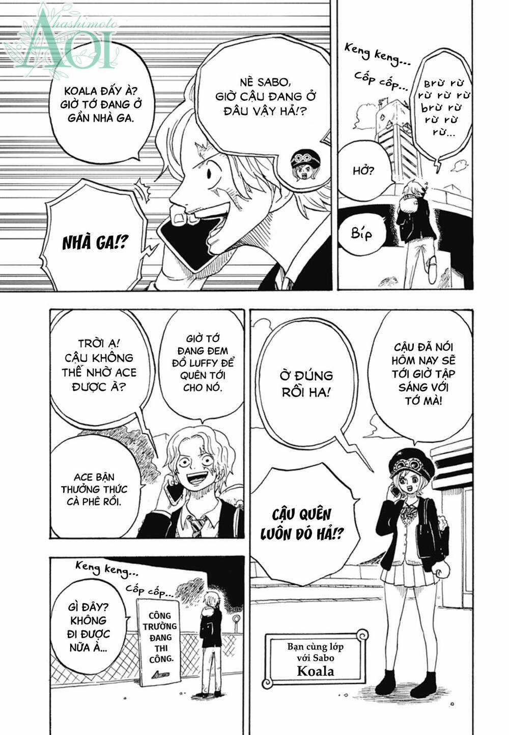 Học Viện One Piece Chapter 20 trang 15