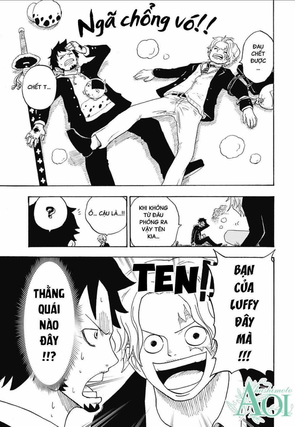 Học Viện One Piece Chapter 20 trang 17