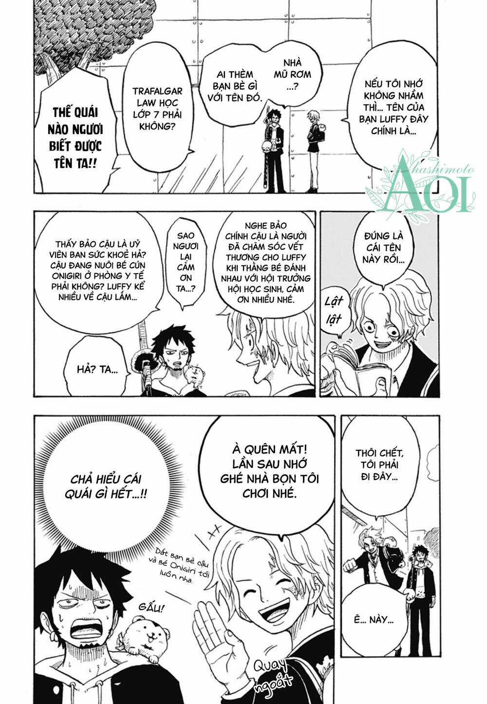 Học Viện One Piece Chapter 20 trang 18