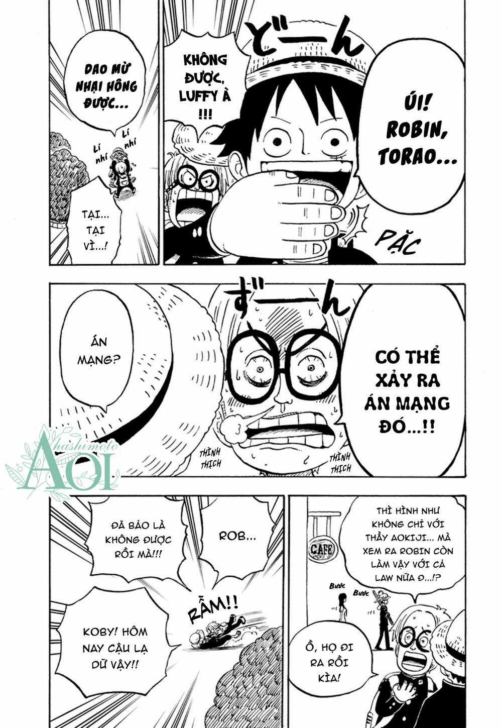 Học Viện One Piece Chapter 21 trang 11