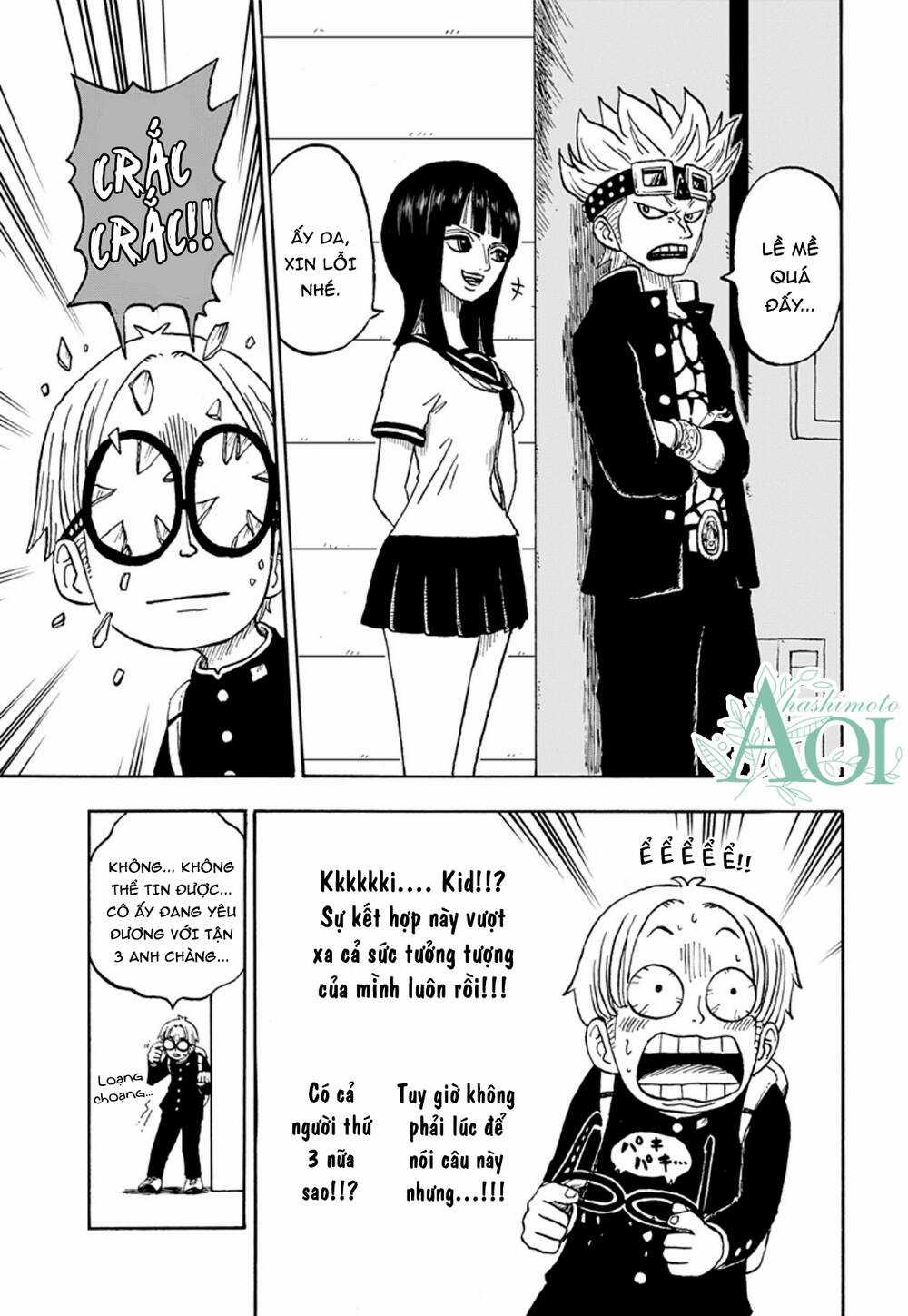 Học Viện One Piece Chapter 21 trang 13