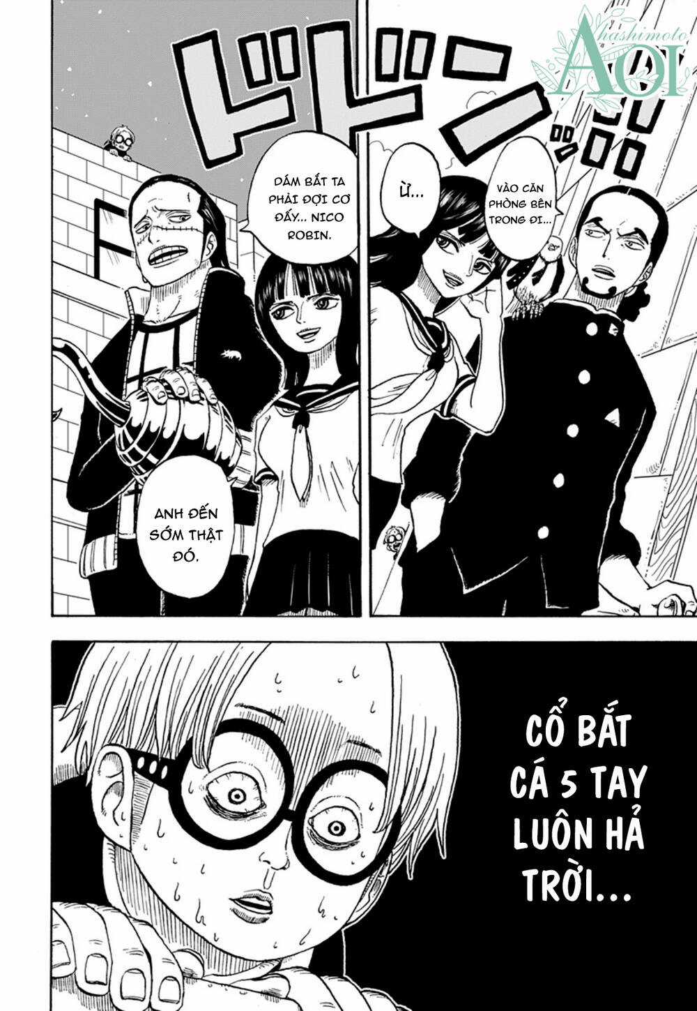 Học Viện One Piece Chapter 21 trang 14