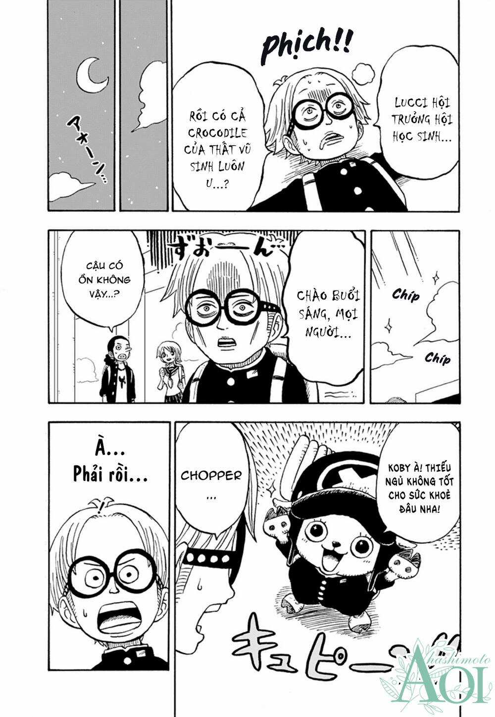 Học Viện One Piece Chapter 21 trang 15