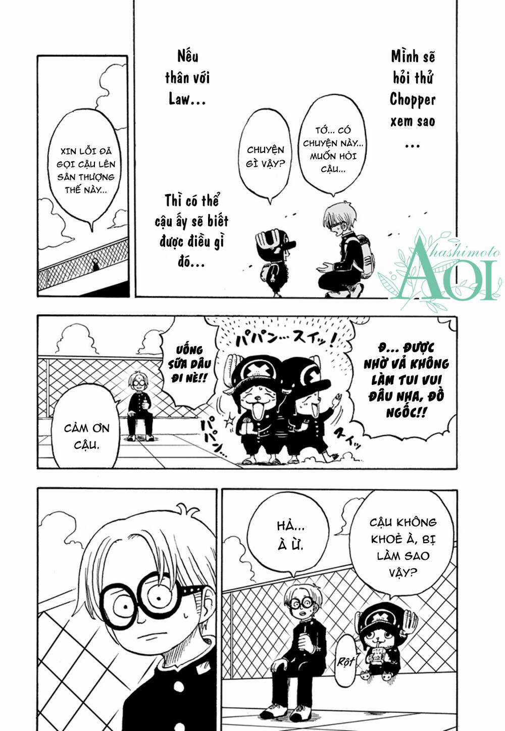 Học Viện One Piece Chapter 21 trang 16