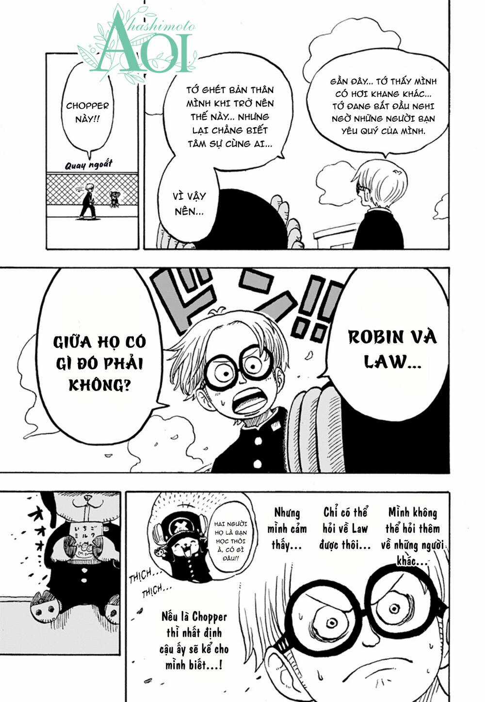 Học Viện One Piece Chapter 21 trang 17