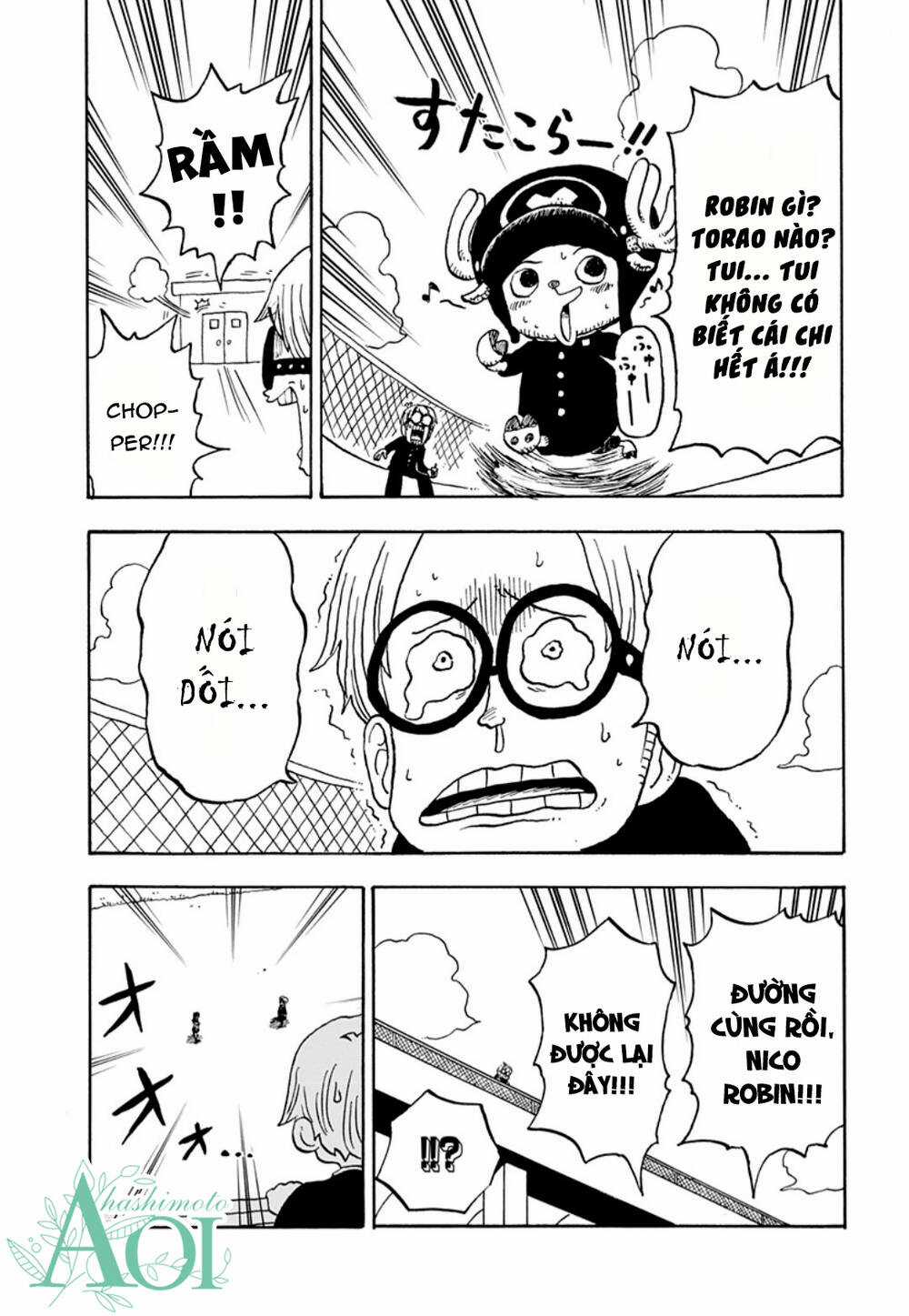 Học Viện One Piece Chapter 21 trang 19