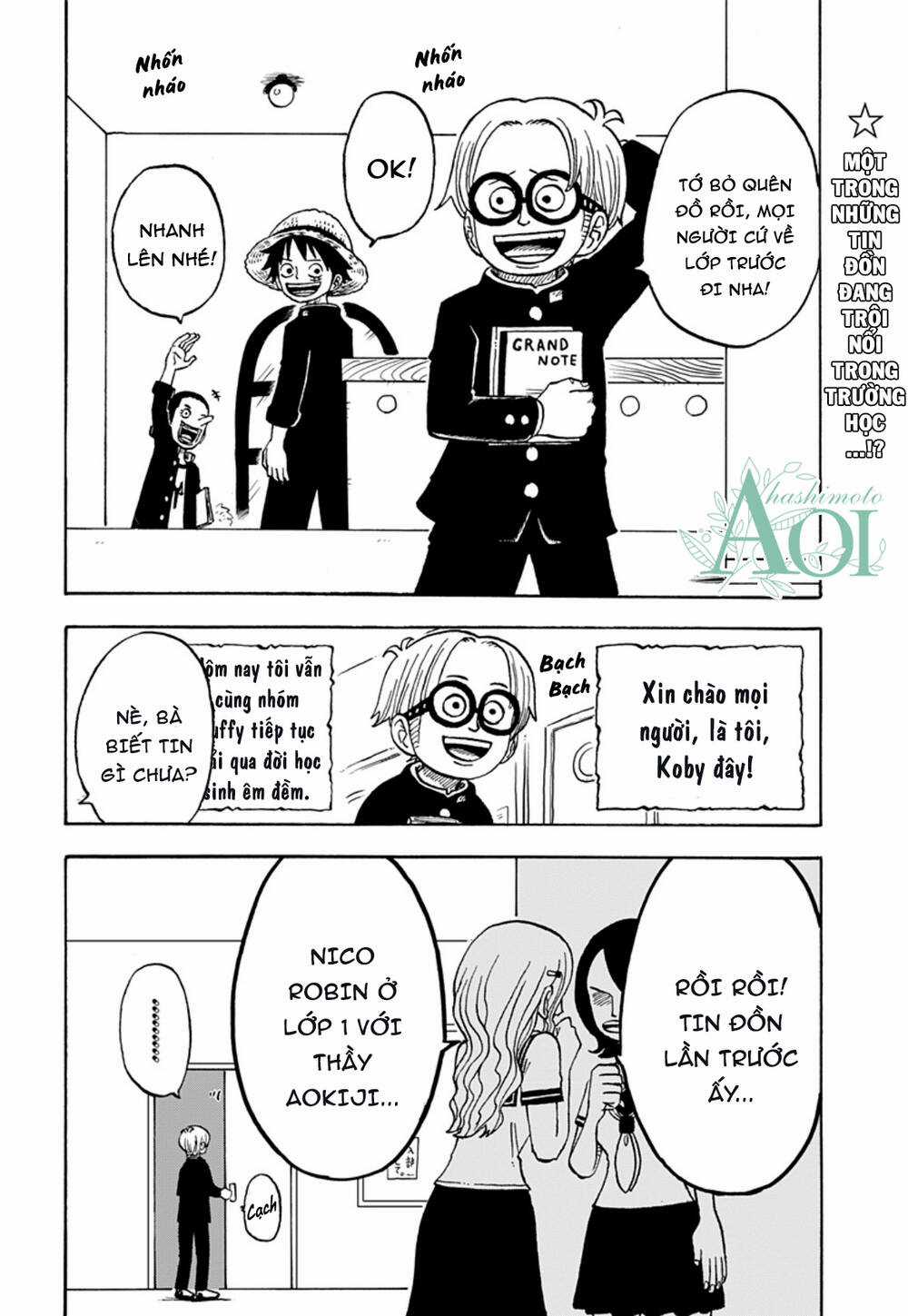 Học Viện One Piece Chapter 21 trang 2