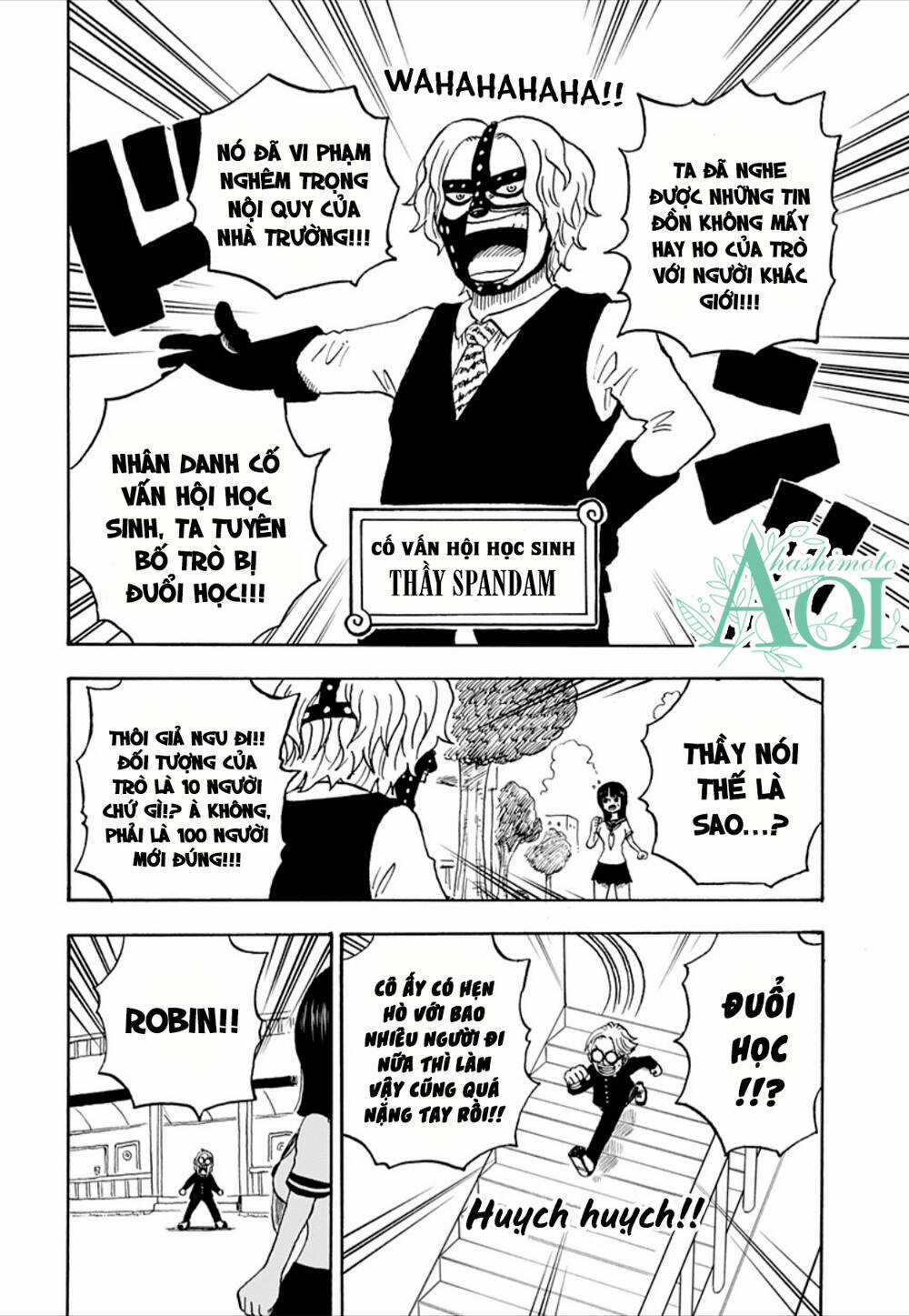 Học Viện One Piece Chapter 21 trang 20