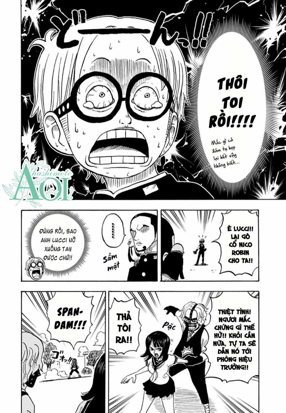 Học Viện One Piece Chapter 21 trang 22