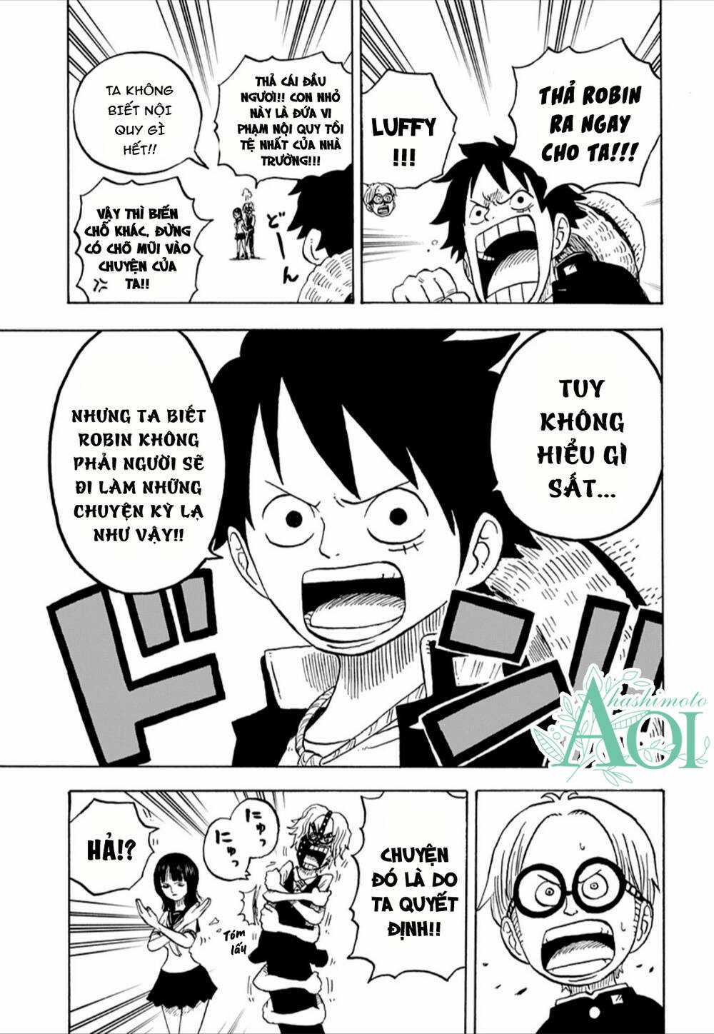 Học Viện One Piece Chapter 21 trang 23
