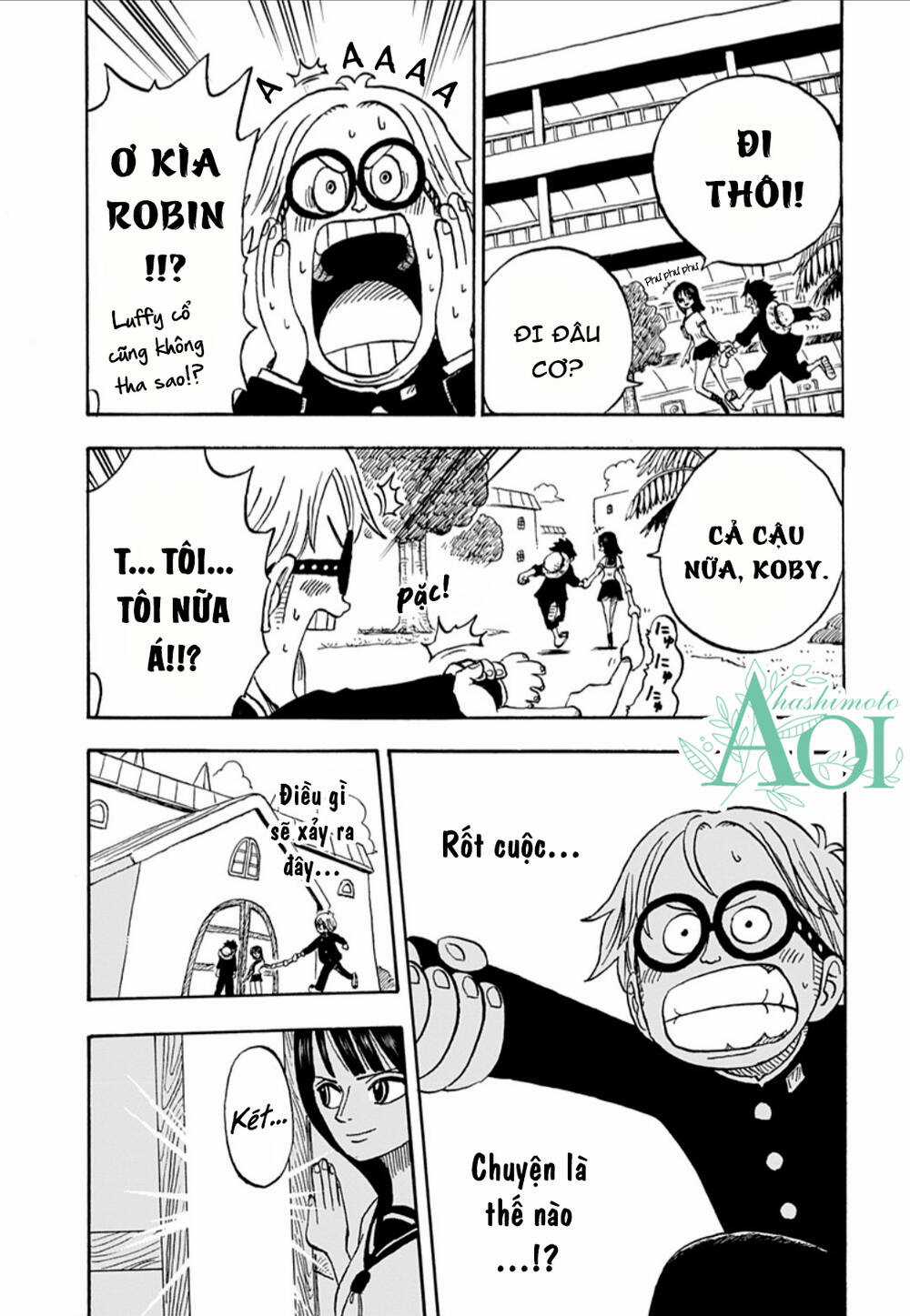 Học Viện One Piece Chapter 21 trang 25