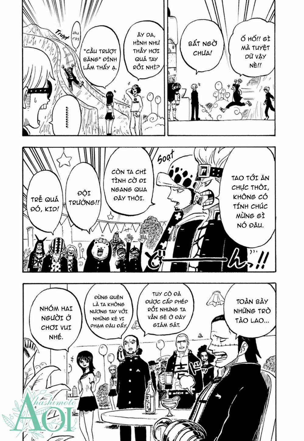Học Viện One Piece Chapter 21 trang 27