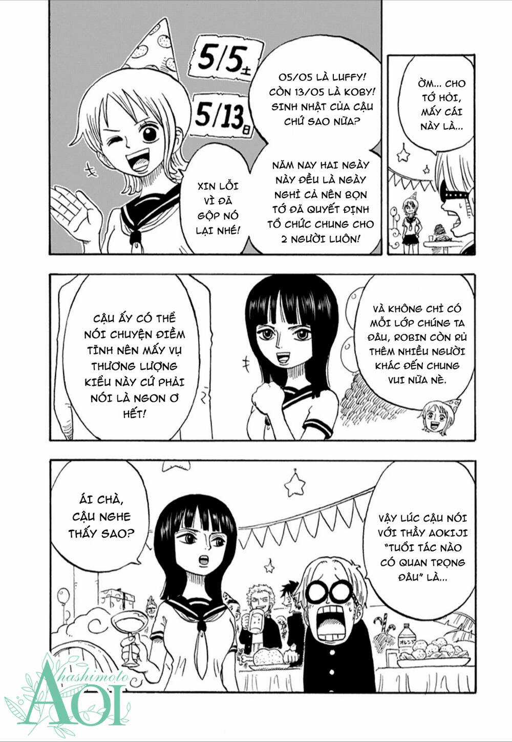 Học Viện One Piece Chapter 21 trang 28