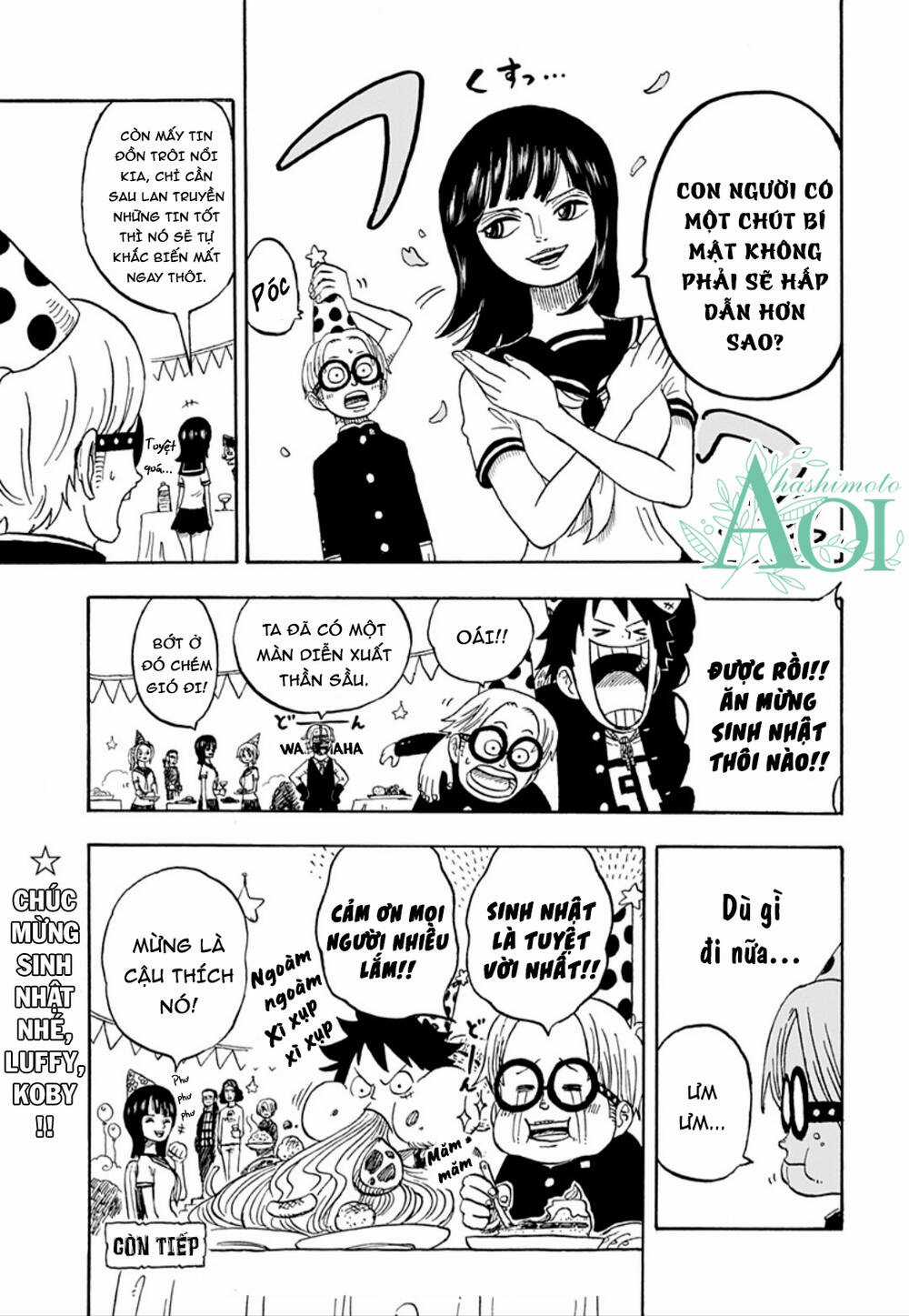 Học Viện One Piece Chapter 21 trang 30