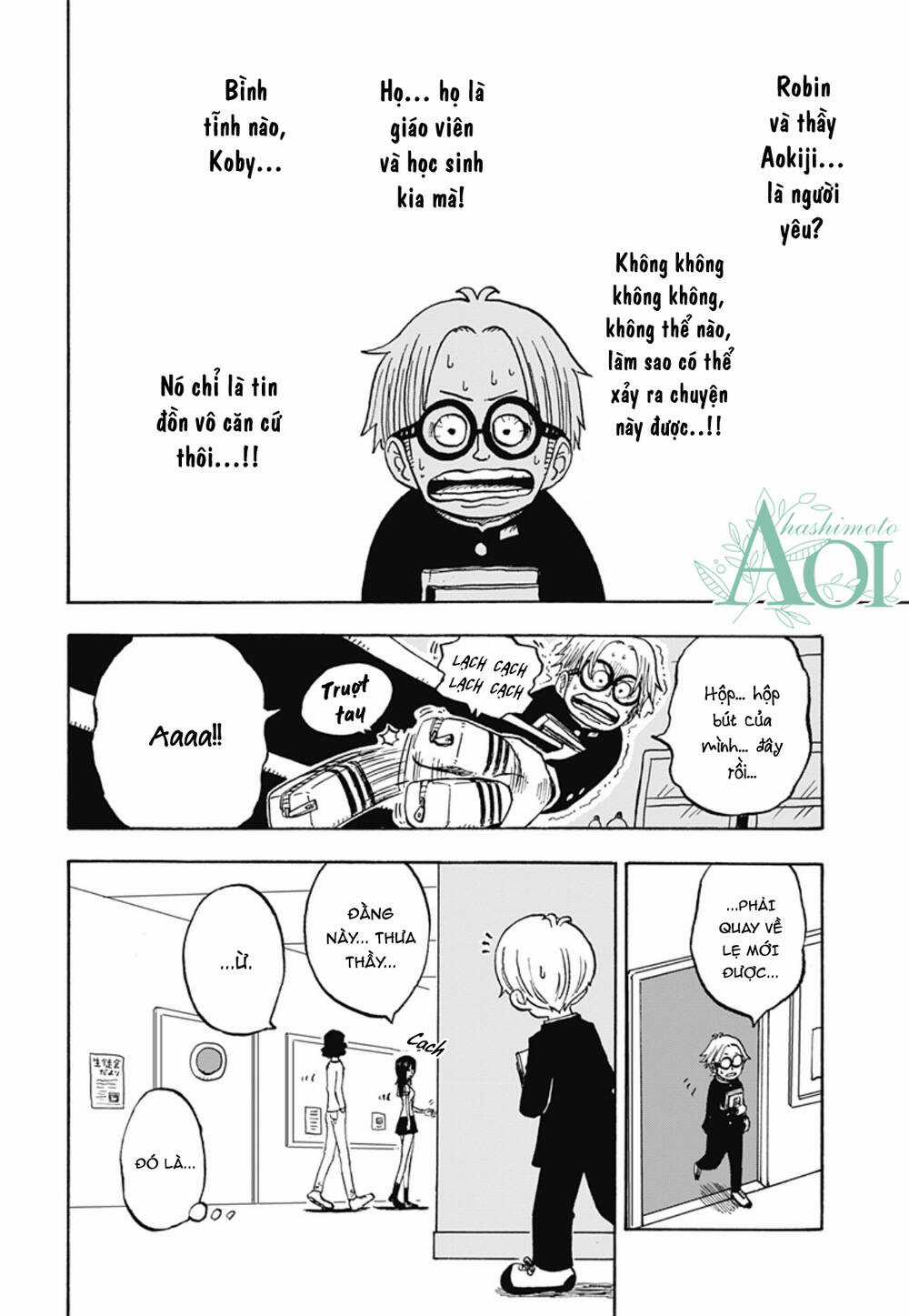 Học Viện One Piece Chapter 21 trang 4