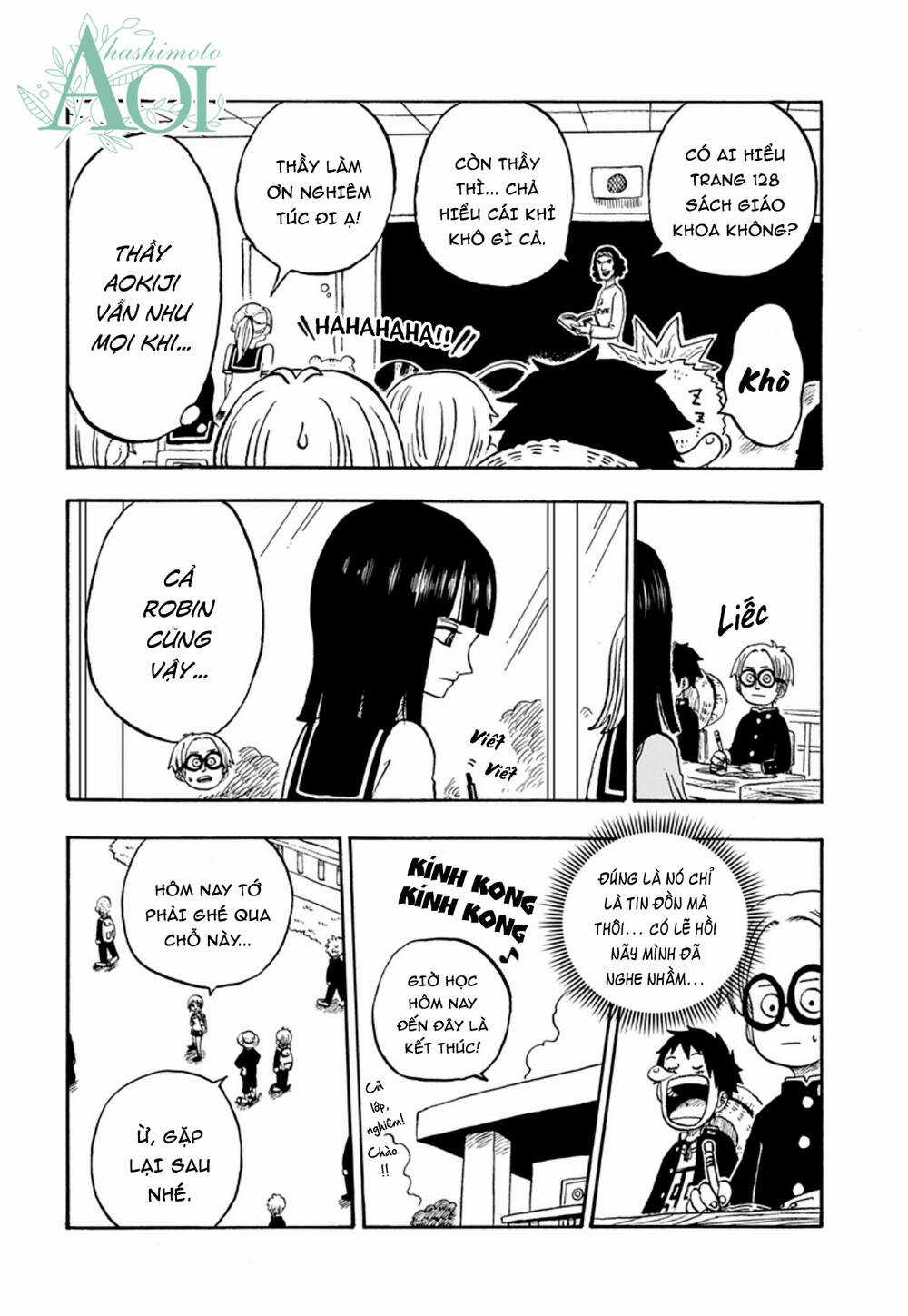 Học Viện One Piece Chapter 21 trang 8
