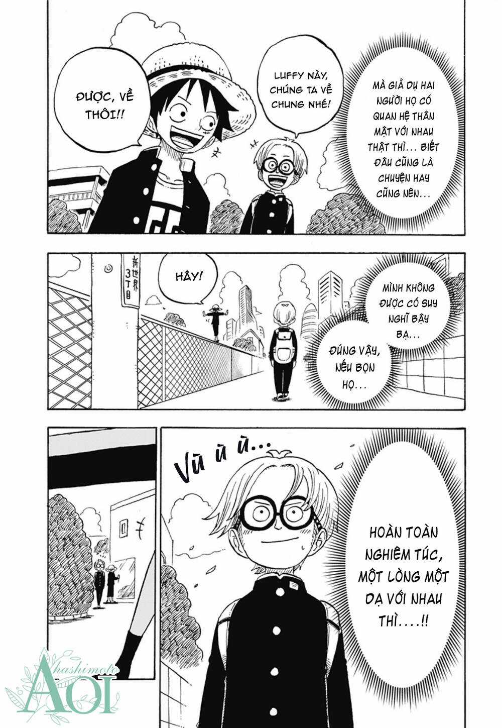 Học Viện One Piece Chapter 21 trang 9