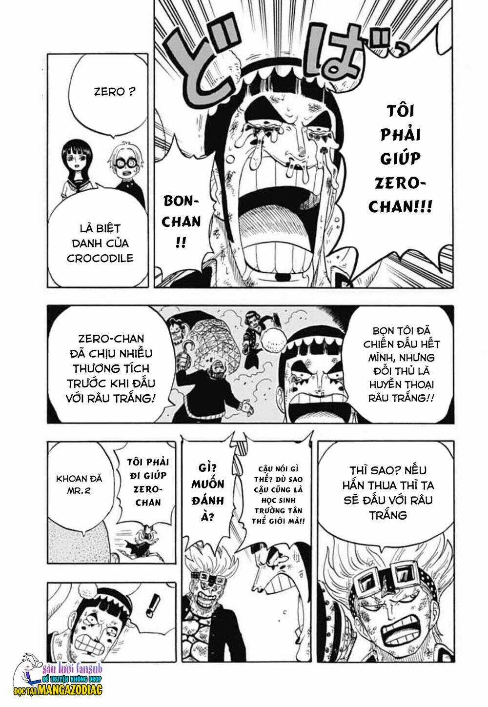Học Viện One Piece Chapter 27 trang 8