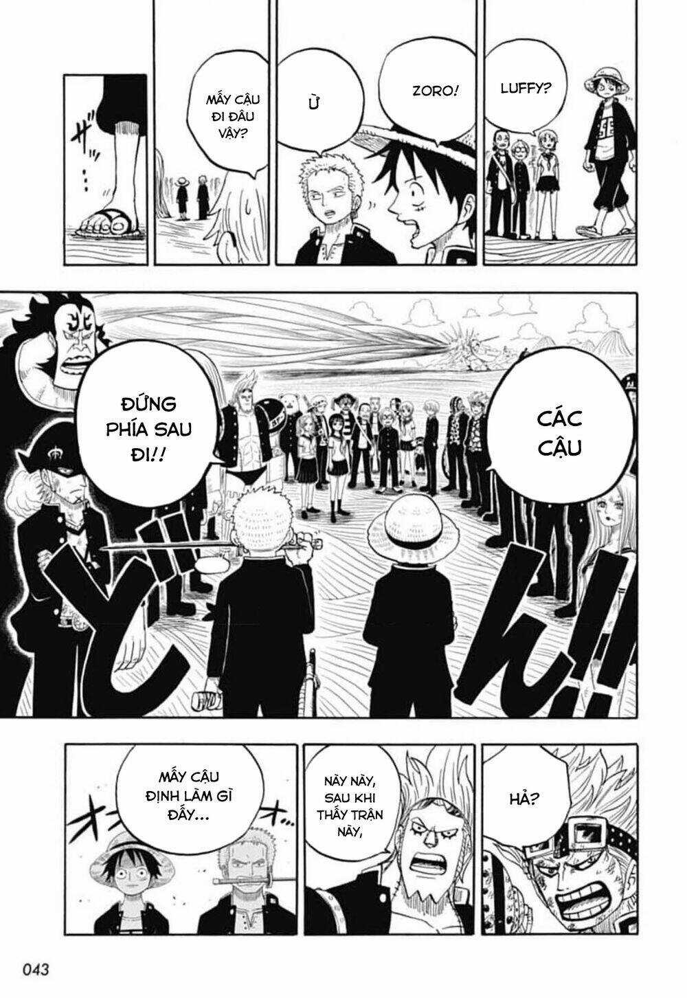 Học Viện One Piece Chapter 28 trang 5