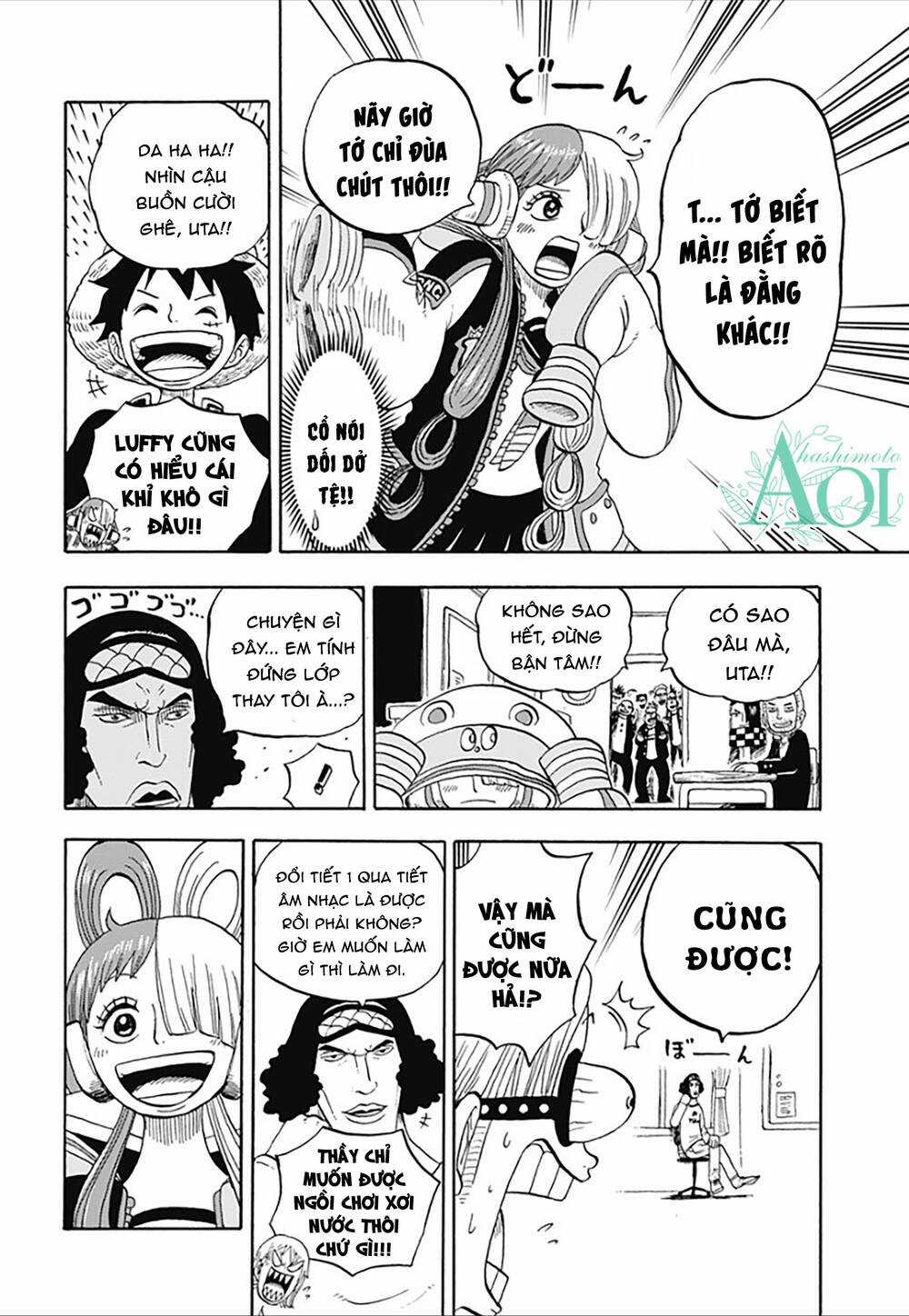 Học Viện One Piece Chapter 29.1 trang 12