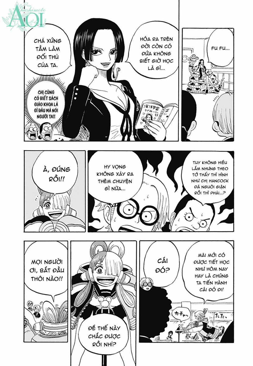Học Viện One Piece Chapter 29.1 trang 13