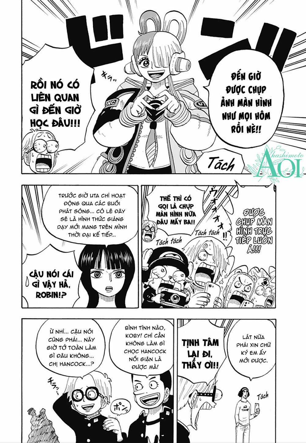 Học Viện One Piece Chapter 29.1 trang 14