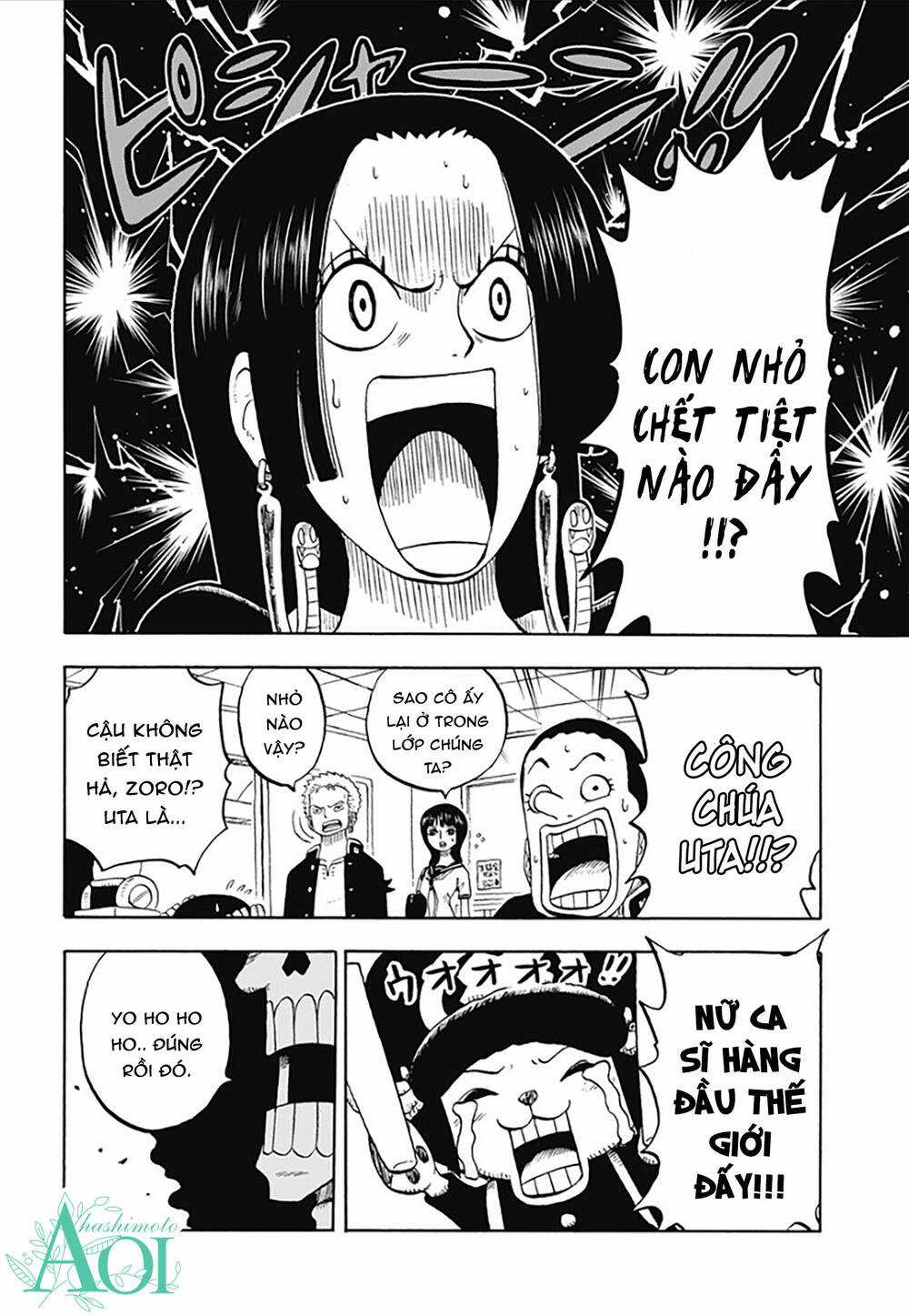 Học Viện One Piece Chapter 29.1 trang 4