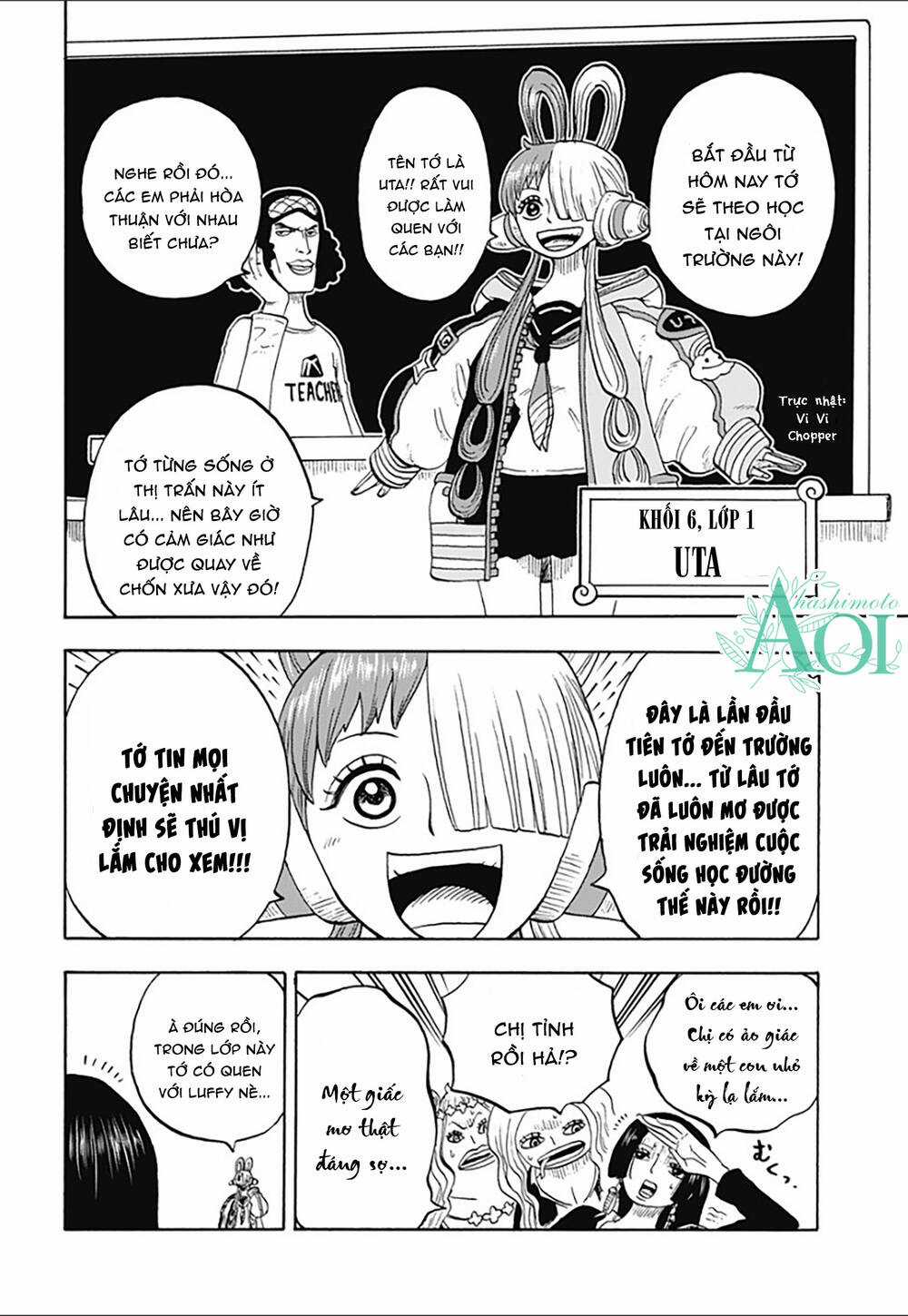 Học Viện One Piece Chapter 29.1 trang 6