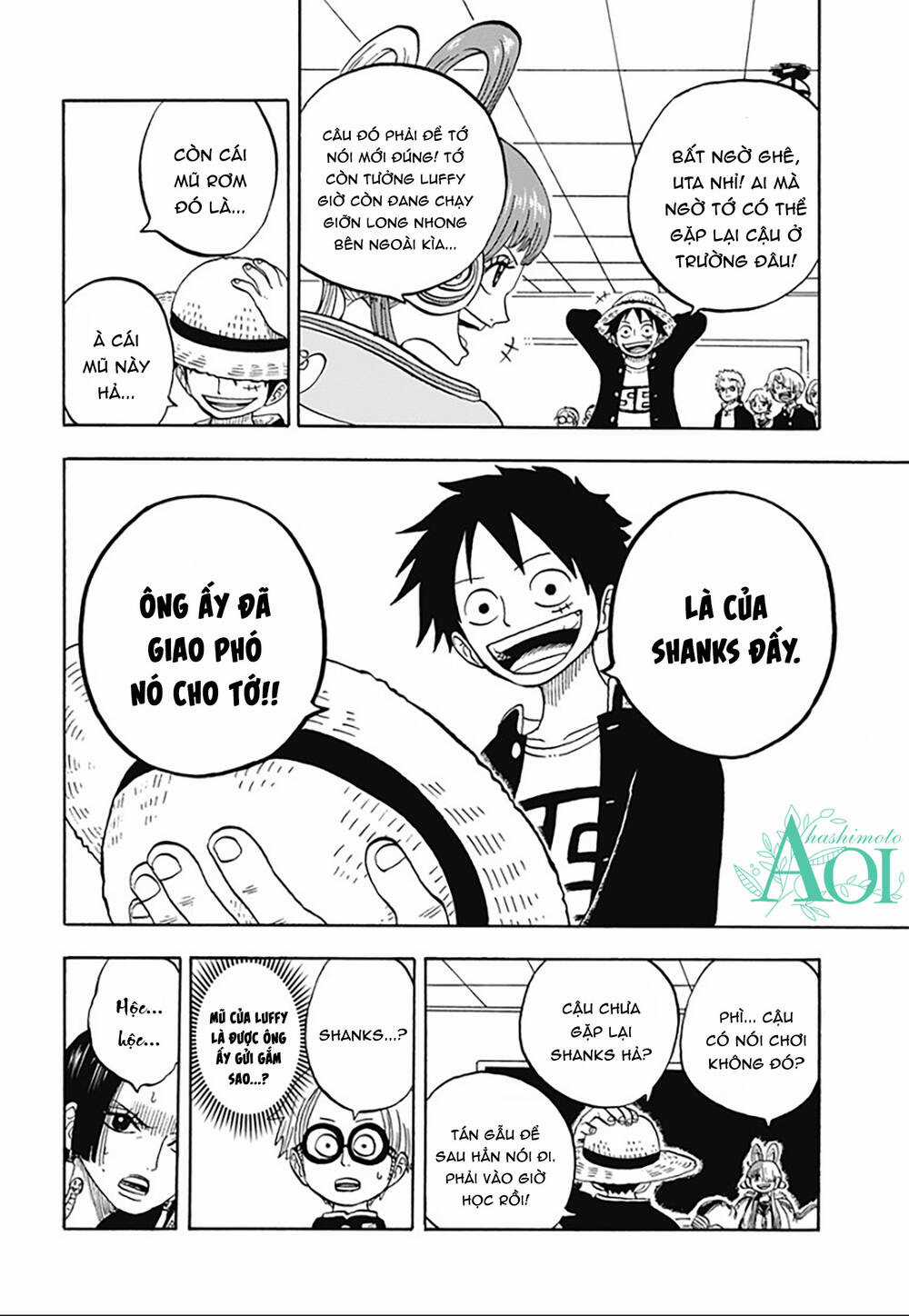 Học Viện One Piece Chapter 29.1 trang 8
