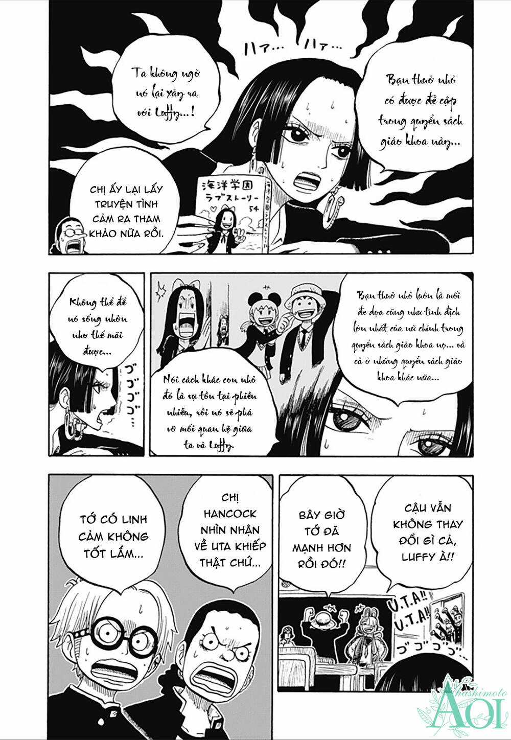 Học Viện One Piece Chapter 29.1 trang 9