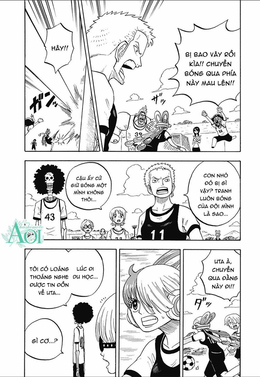 Học Viện One Piece Chapter 29.2 trang 7
