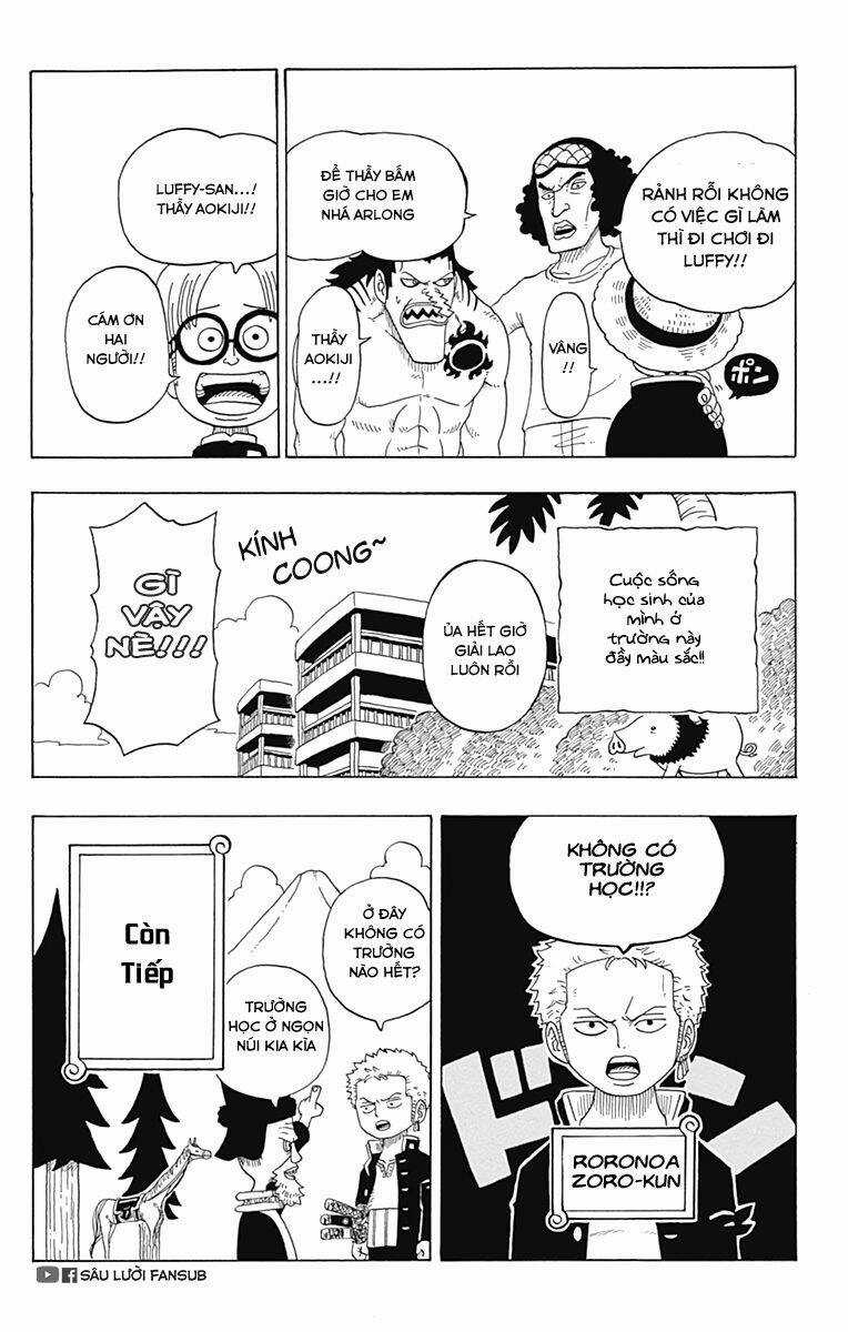 Học Viện One Piece Chapter 4.5 trang 10