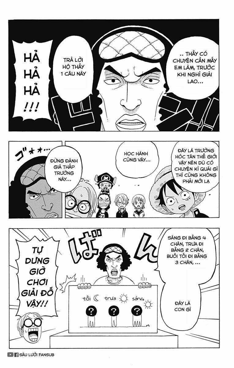 Học Viện One Piece Chapter 4.5 trang 6