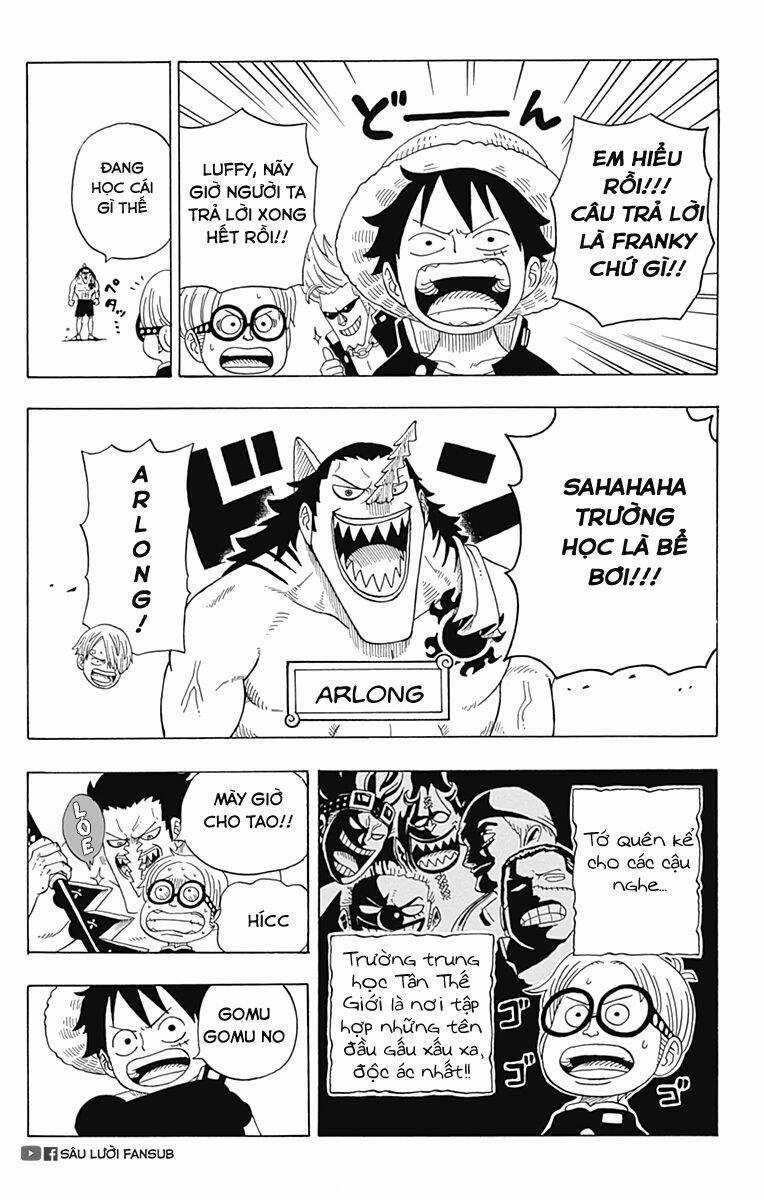 Học Viện One Piece Chapter 4.5 trang 8