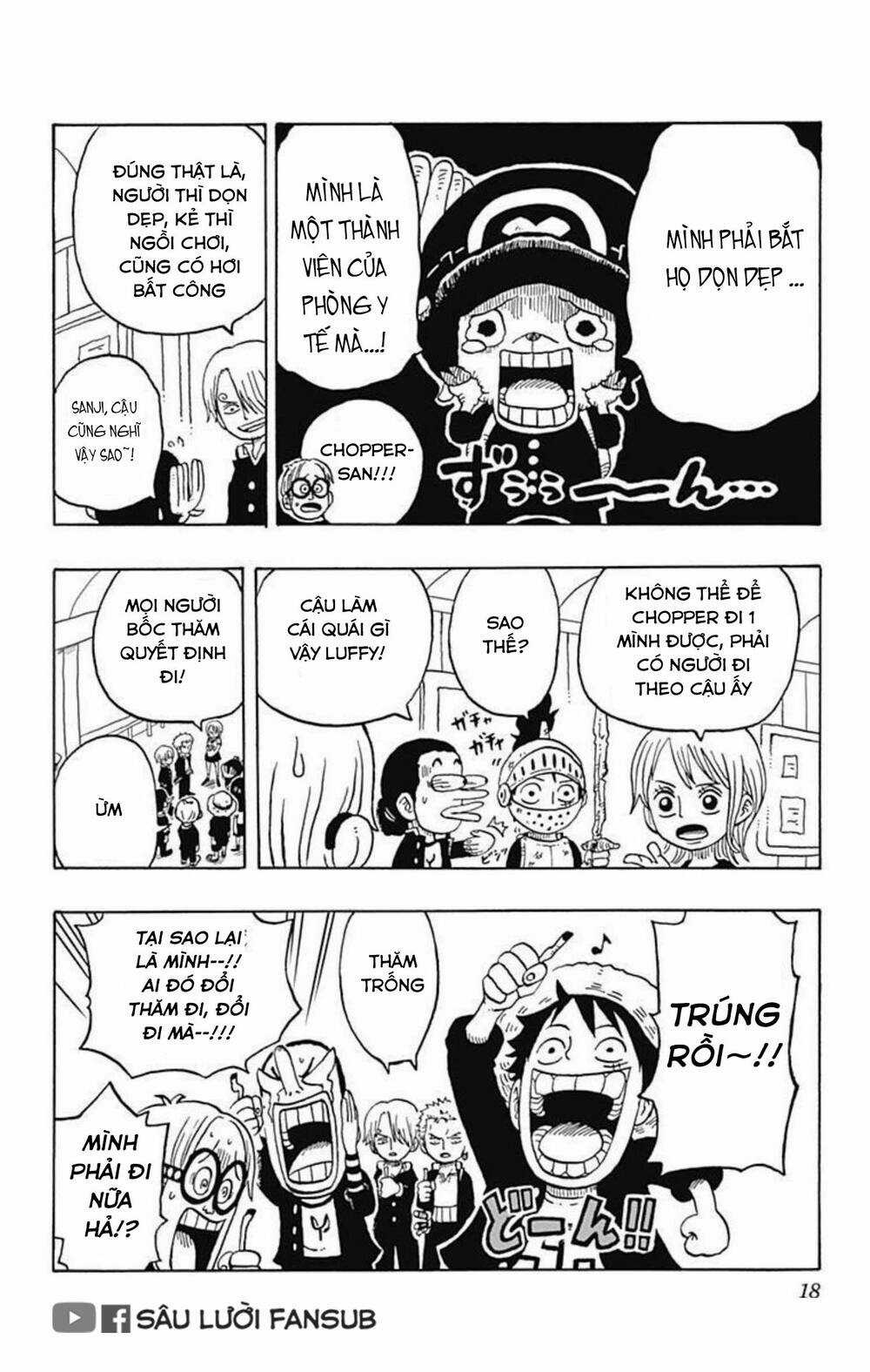 Học Viện One Piece Chapter 5 trang 13