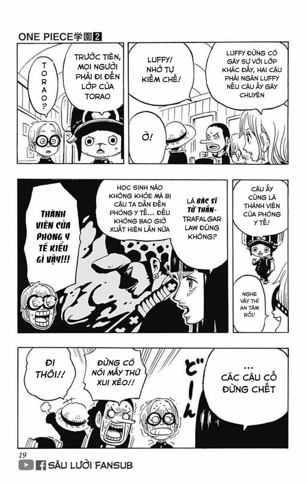 Học Viện One Piece Chapter 5 trang 14