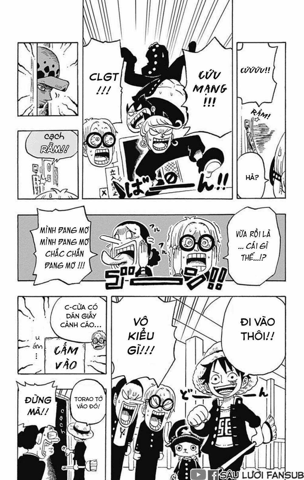 Học Viện One Piece Chapter 5 trang 16