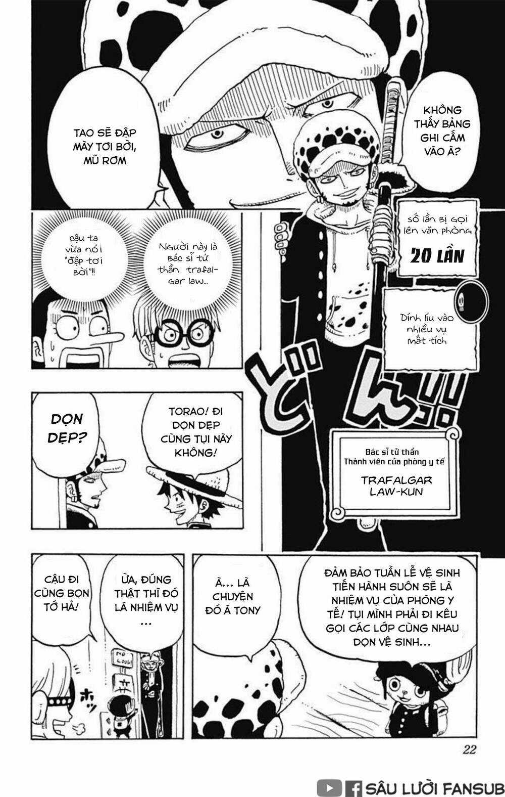 Học Viện One Piece Chapter 5 trang 17