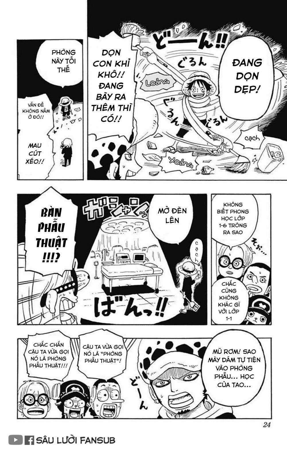 Học Viện One Piece Chapter 5 trang 19