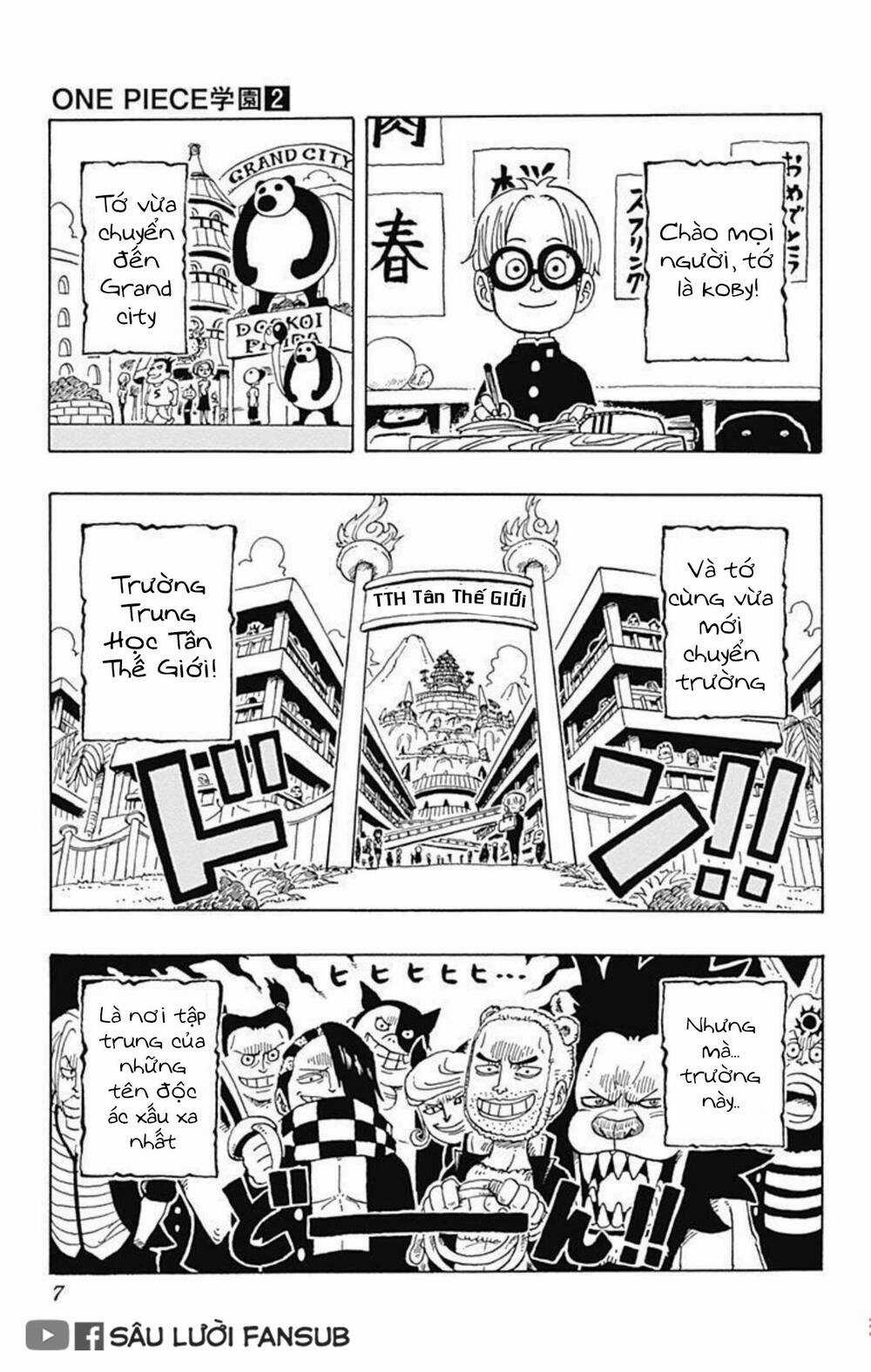 Học Viện One Piece Chapter 5 trang 2