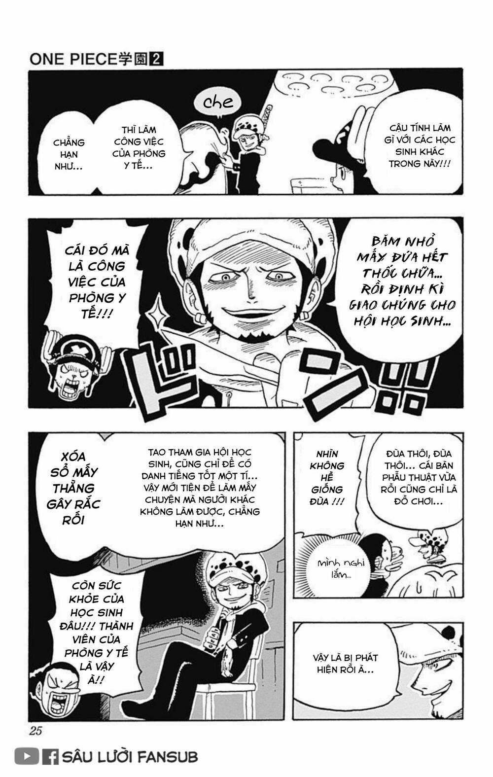 Học Viện One Piece Chapter 5 trang 20