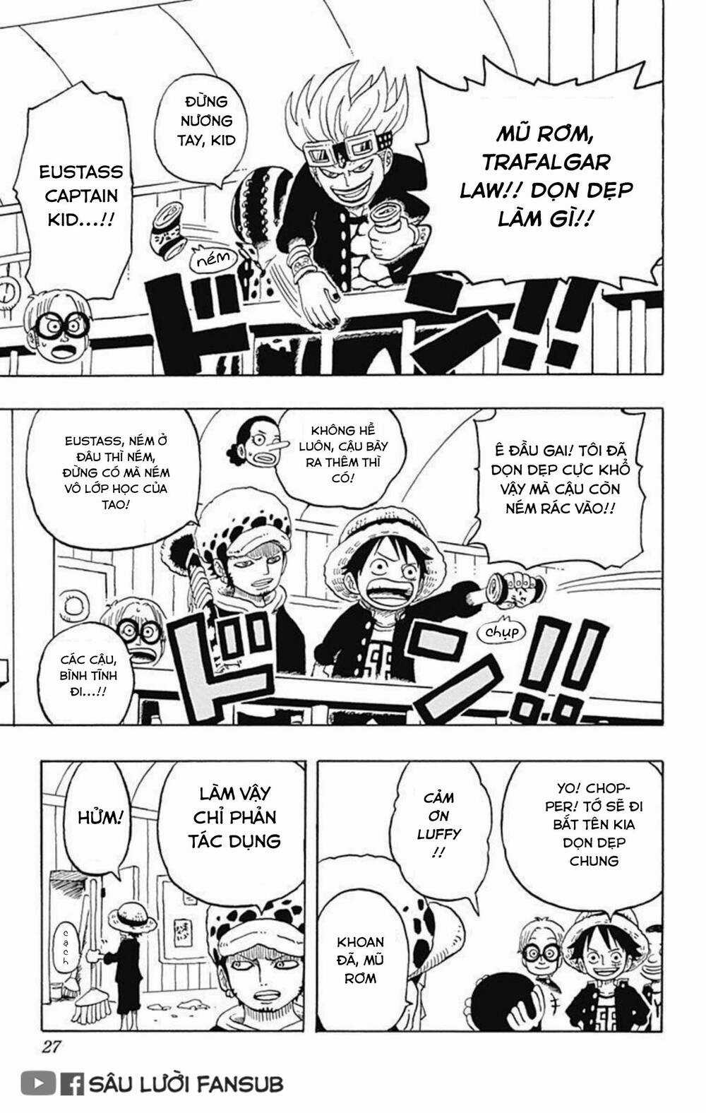 Học Viện One Piece Chapter 5 trang 22