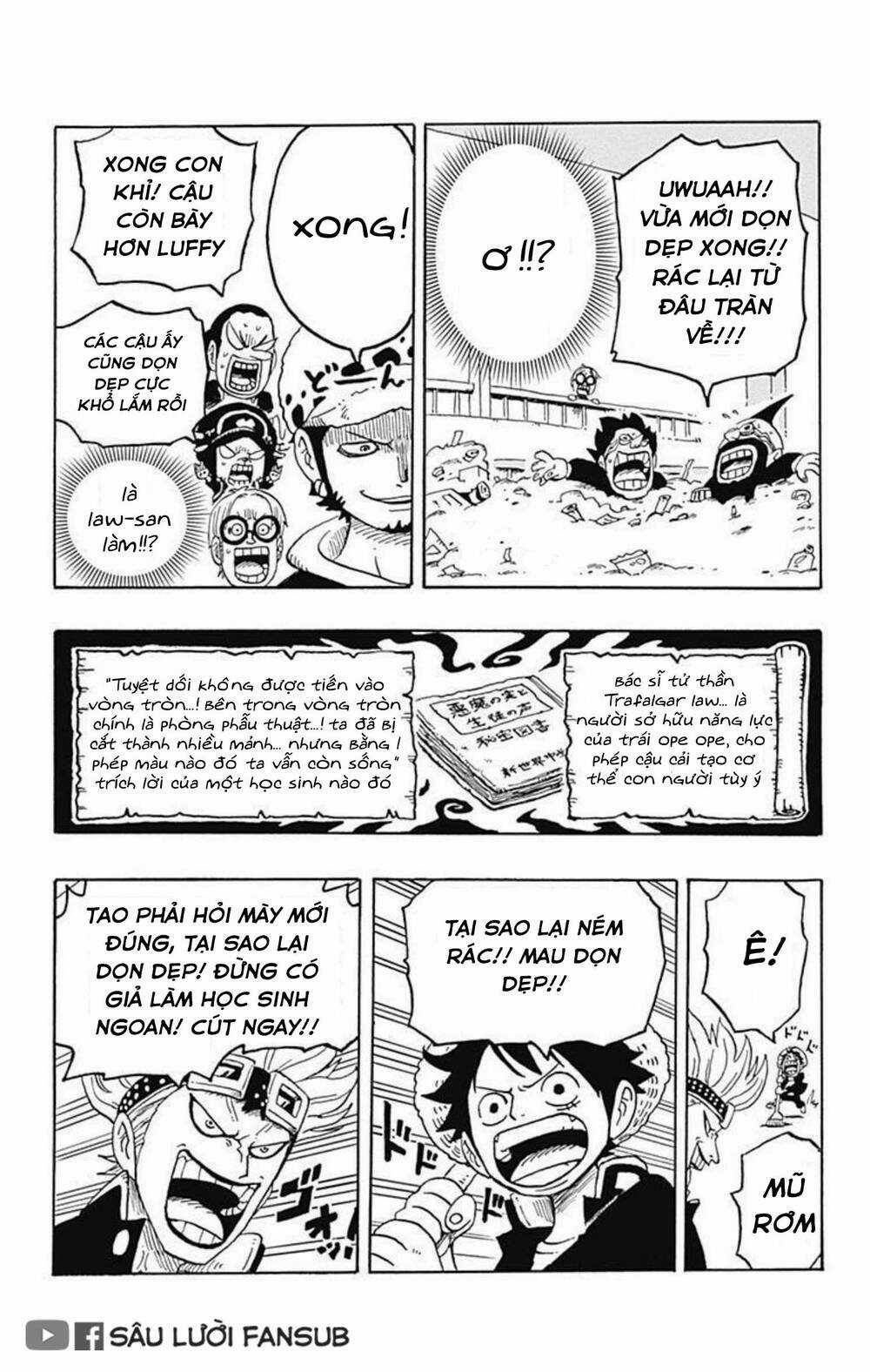 Học Viện One Piece Chapter 5 trang 25